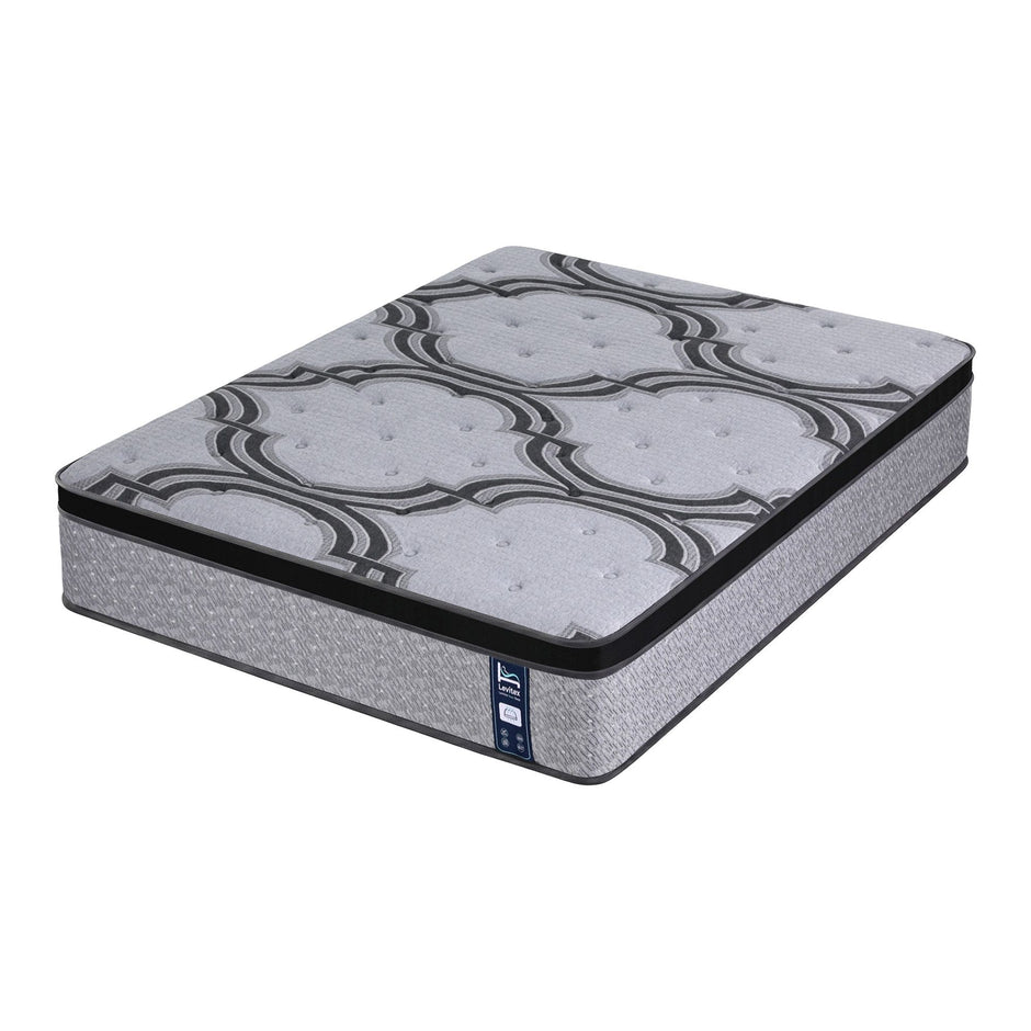 Levitex Queen Mattress 34 cm 5-Zone Pocket Spring with Latex & Memory Foam or Extra Lumbar & Shoulder Support