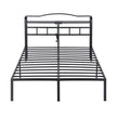 Artiss Bed Frame Double Size with Charging Station WAVE
