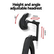 Artiss Computer Desk L-Shape Corner Desks Ergonomic Office Chair Mesh Chairs