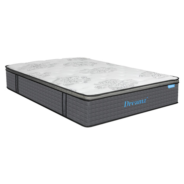 Dreamz Spring Mattress Bed Pocket Egg Queen-2006732740527001601