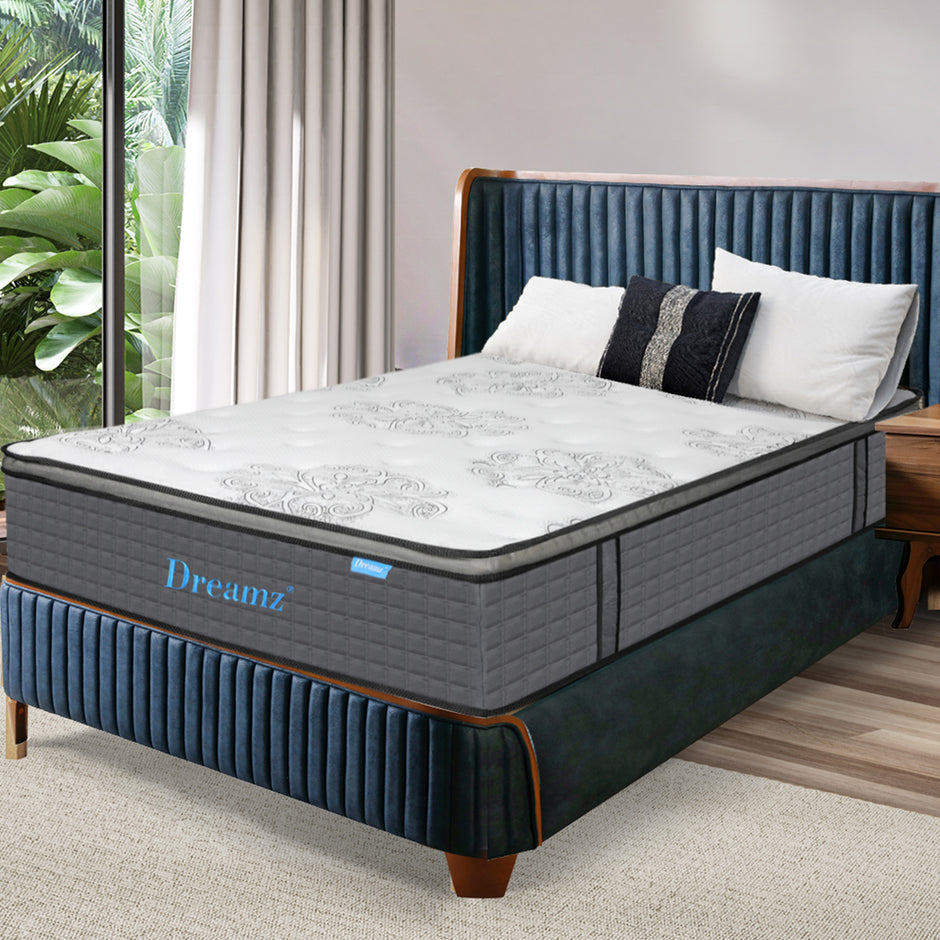Dreamz Spring Mattress Bed Pocket Egg Super King-2006732740929654791