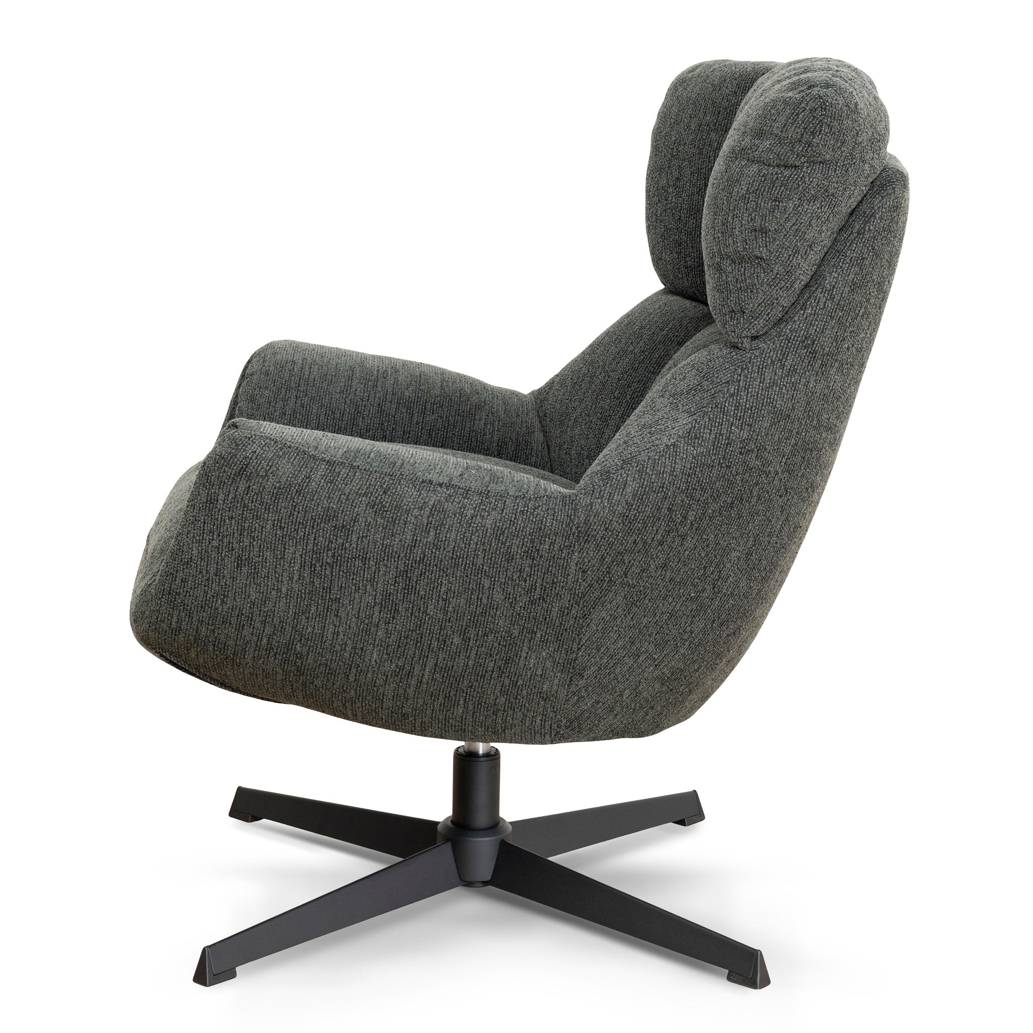 COC10288-LF Swivel Armchair - Dark Fern Green