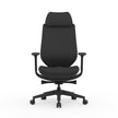 COC12625-AV Mesh Office Chair - Full Black with Headrest
