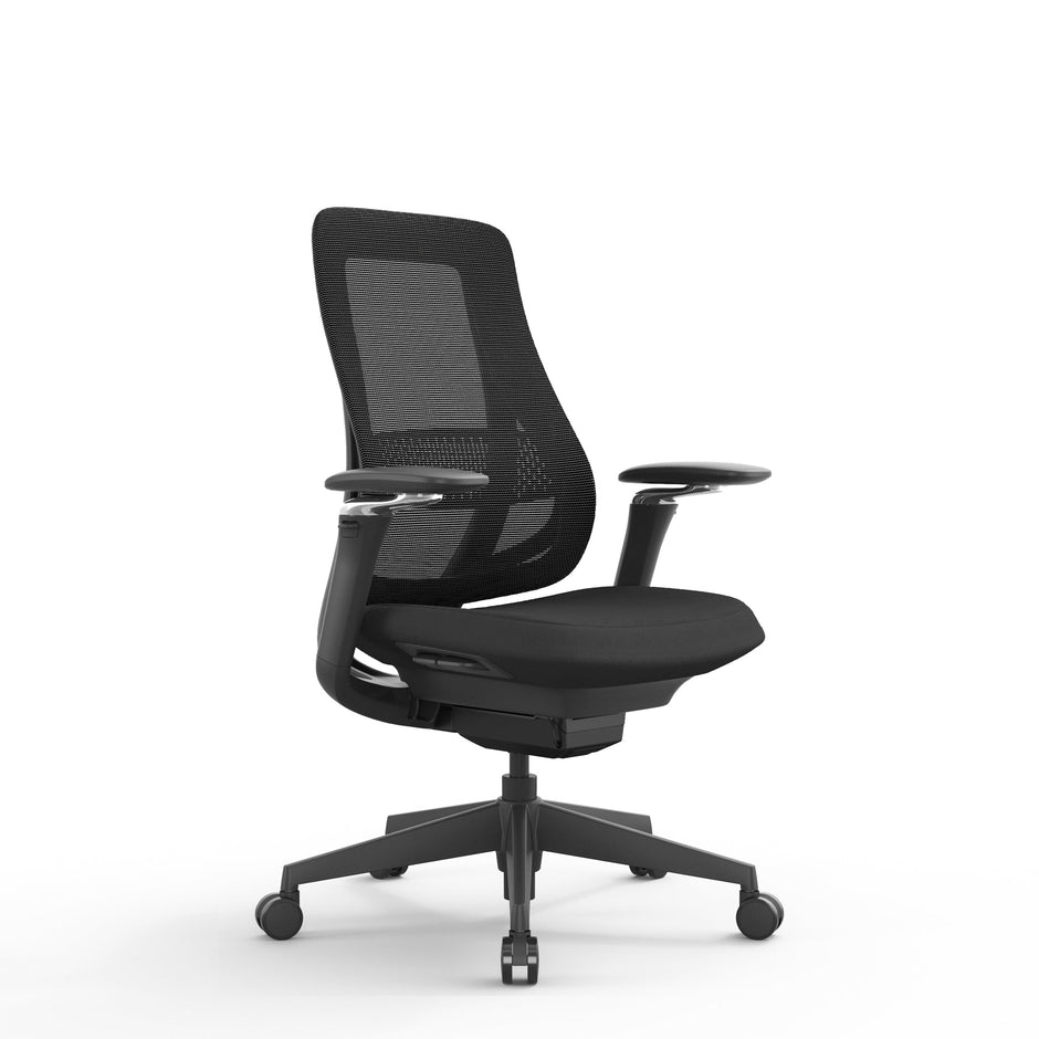 COC12629-AV Mesh Office Chair - Full Black