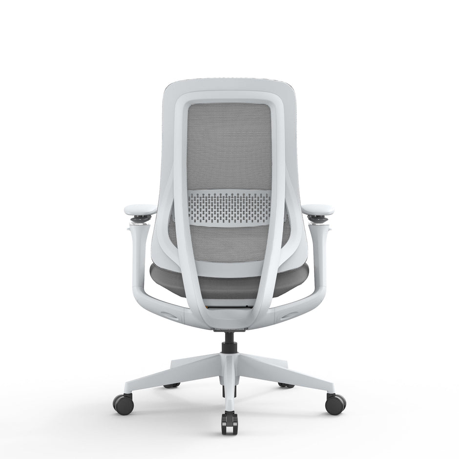 COC12630-AV Mesh Office Chair - Light Grey