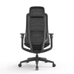 COC12631-AV Mesh Office Chair - Full Black with Headrest