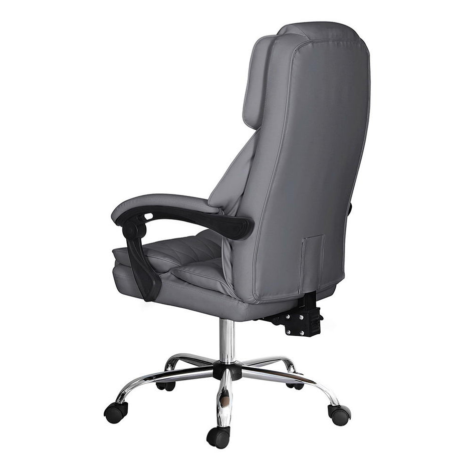 Artiss Executive Office Chair Recliner Grey