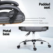 Artiss Executive Office Chair Recliner Grey