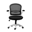 Artiss Mesh Office Chair Mid Back Black