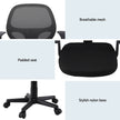 Artiss 2x Mesh Office Chair Computer Gaming Desk Chairs Work Study Mid Back Black