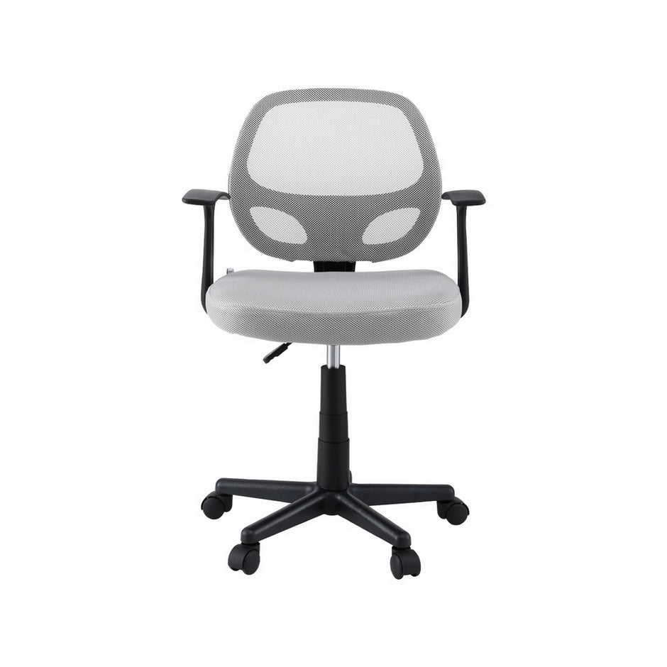 Artiss Mesh Office Chair Computer Gaming Desk Chairs Work Study Mid Back Grey