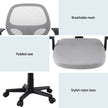 Artiss 2x Mesh Office Chair Computer Gaming Desk Chairs Work Study Mid Back Grey