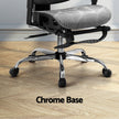 Artiss Ergonomic Office Chair Footrest Grey