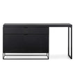 COF6450-CN Extendable Home Office Desk - Black