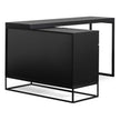 COF6450-CN Extendable Home Office Desk - Black
