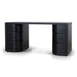 COT10282-DW 1.6m Office Desk - Full Black