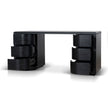 COT10282-DW 1.6m Office Desk - Full Black