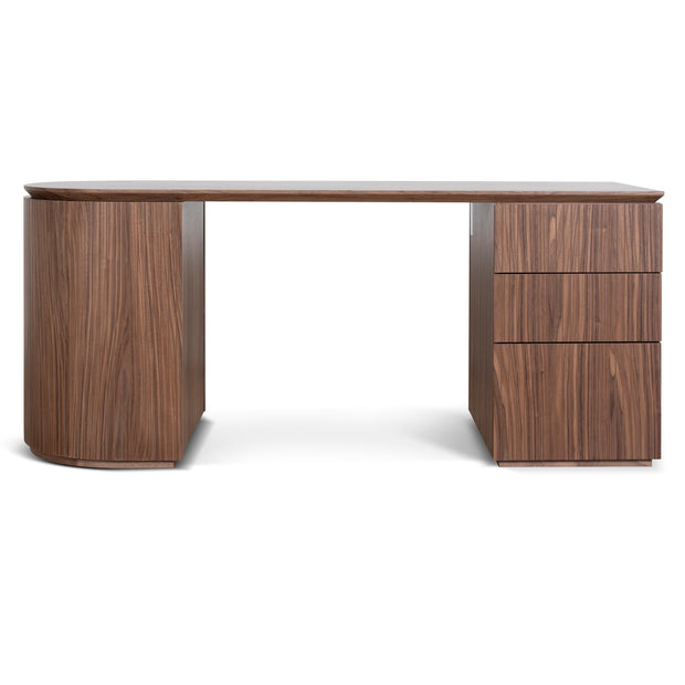COT10937-CN 1.77m Right Drawer Office Desk - Walnut