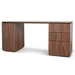 COT10937-CN 1.77m Right Drawer Office Desk - Walnut