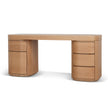 COT12117-CN 1.7m Office Desk - Natural Oak