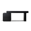 COT12390-CN 1.6m Office desk  - Black Oak