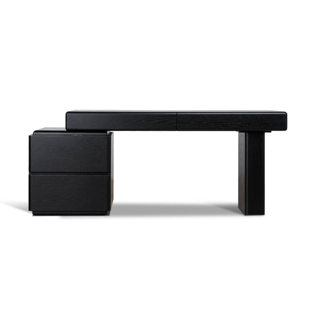 COT12390-CN 1.6m Office desk  - Black Oak