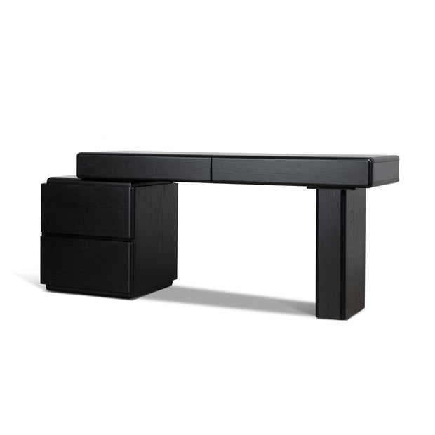 COT12390-CN 1.6m Office desk  - Black Oak