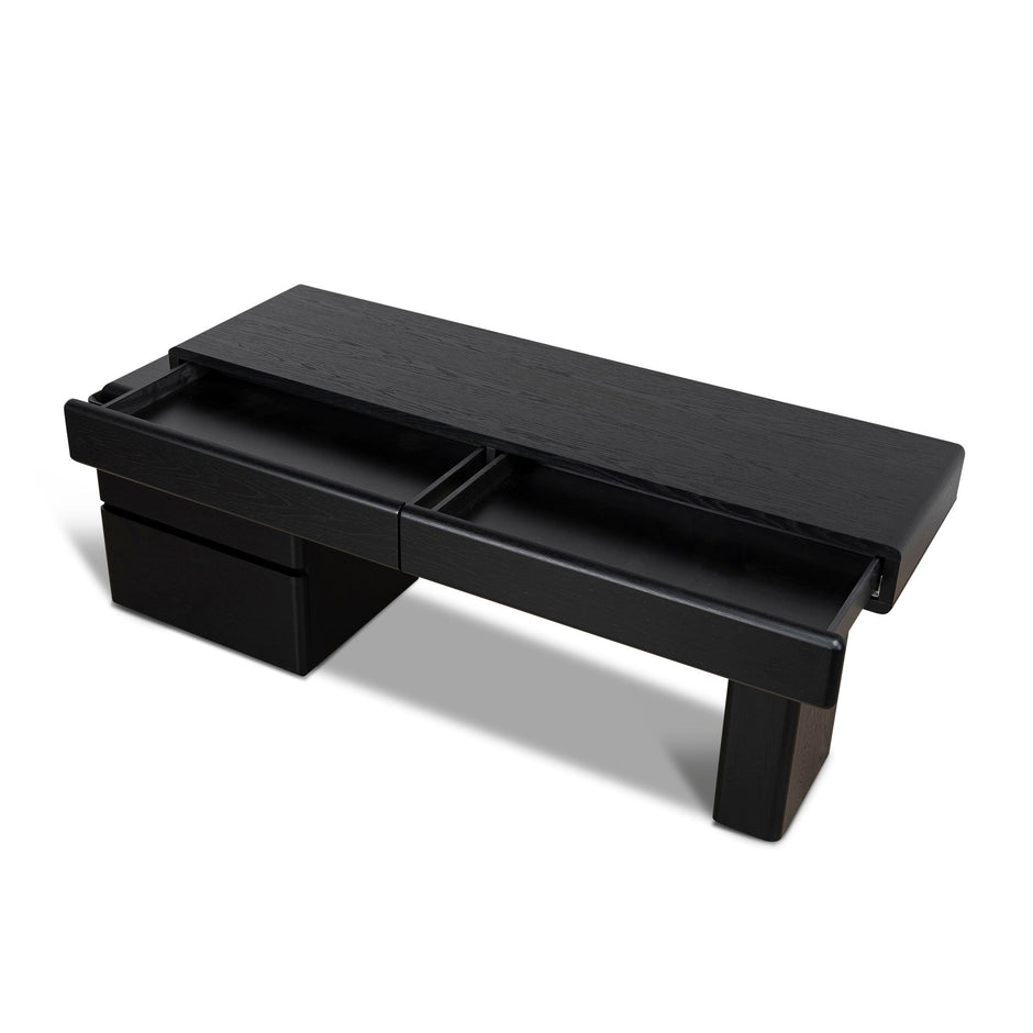 COT12390-CN 1.6m Office desk  - Black Oak