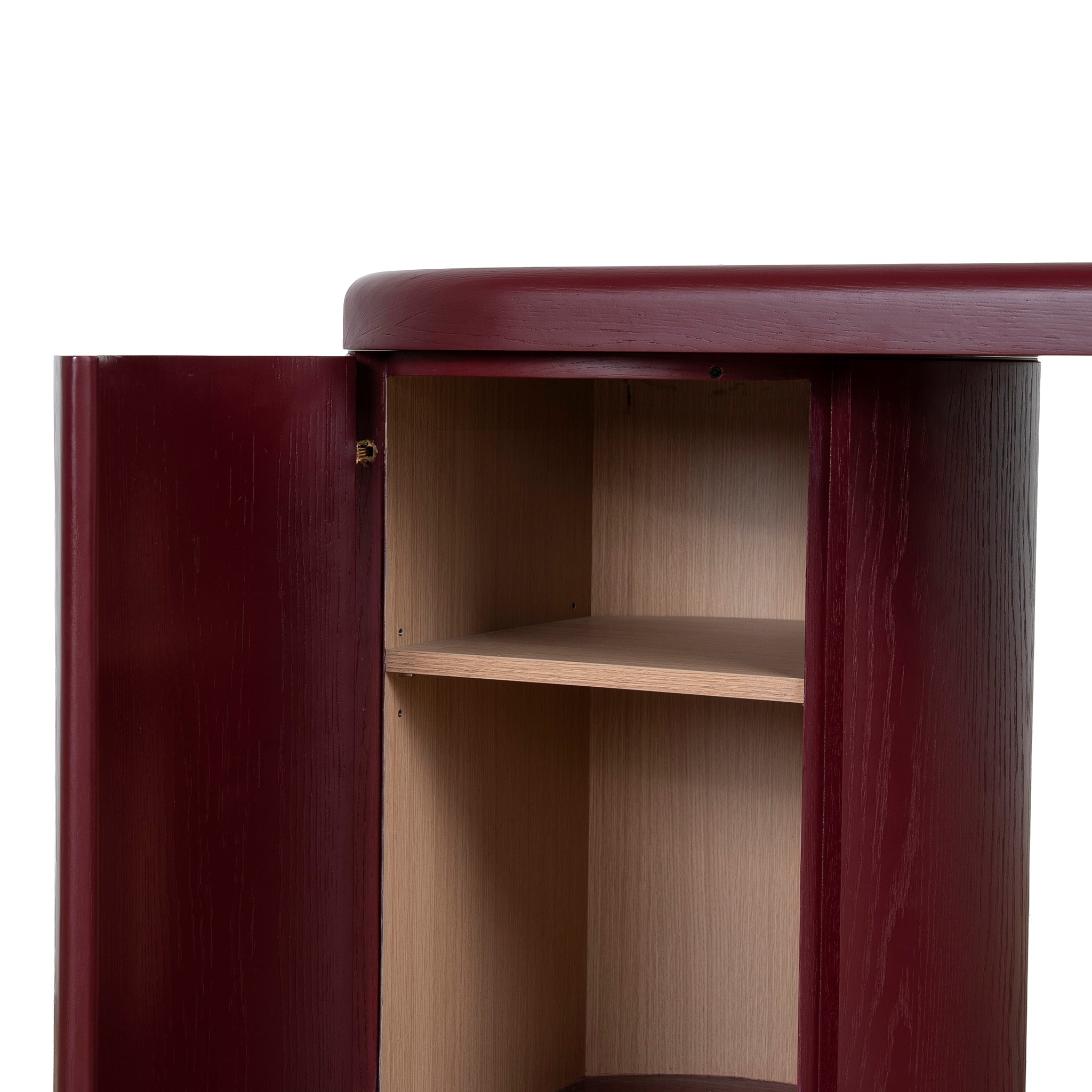 COT12393-CN 1.9m Office Desk - Burgundy Red