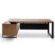 COT6543-SN 2.3m Right Return Office Desk - Natural