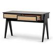 COT8058-KD 1.2m Home Office Desk - Full Black