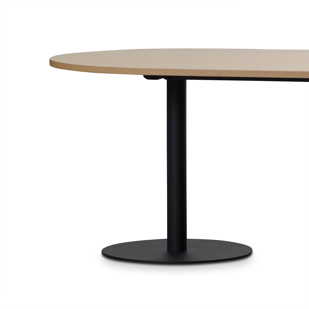 COT8129-SN 2.4m Oval Meeting Table - Natural