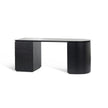 COT8482-CN 1.77m Left Drawer Office Desk - Black Oak