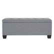 Artiss Storage Ottoman Blanket Box 97cm Linen Grey