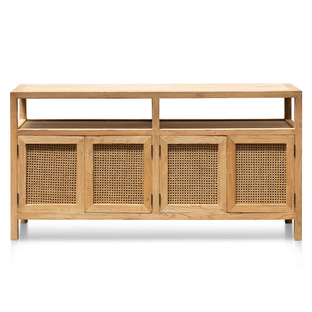 CDT6699 1.6m Sideboard Unit - Natural with Rattan Doors