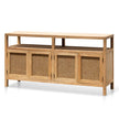 CDT6699 1.6m Sideboard Unit - Natural with Rattan Doors