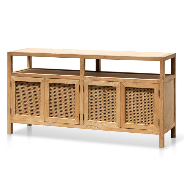 CDT6699 1.6m Sideboard Unit - Natural with Rattan Doors