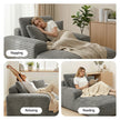 Artiss Sofa Bed Lounge Chair Recliner Couch Reading Chairs Sleeper Cloud Sofas