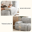 Artiss 2 Seater Sofa Modular Sectional Sofas Couch Bed No Assembly Living Room Grey