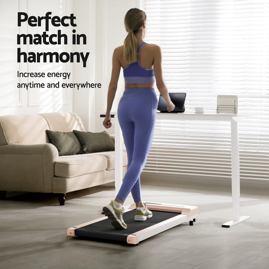 Artiss Treadmill with 120cm Automatic Standing Desk Electric Walking Pad