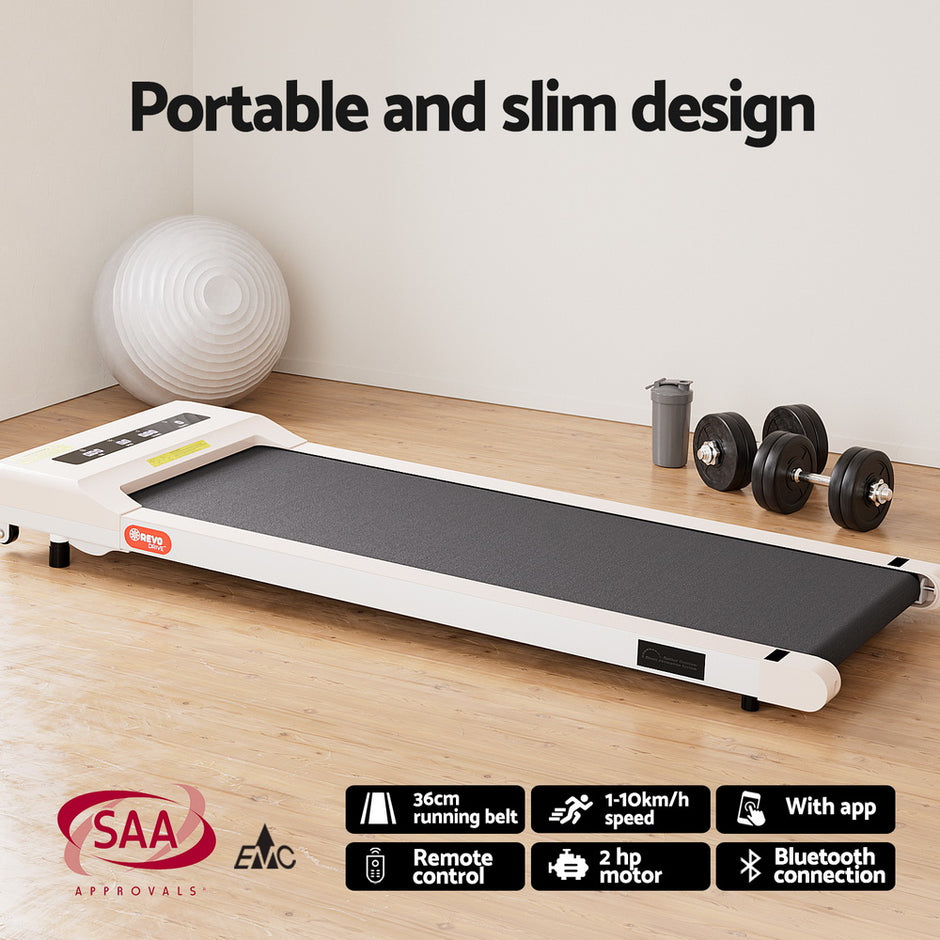 Artiss Treadmill with 120cm Automatic Standing Desk Electric Walking Pad