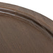 CST10117-NI 34.5cm Round Side Table - Walnut