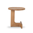 CST10129-OW 45cm Round Side Table - Natural Oak