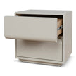 CST10176-DW 50cm Bedside Table - Ivory Oat