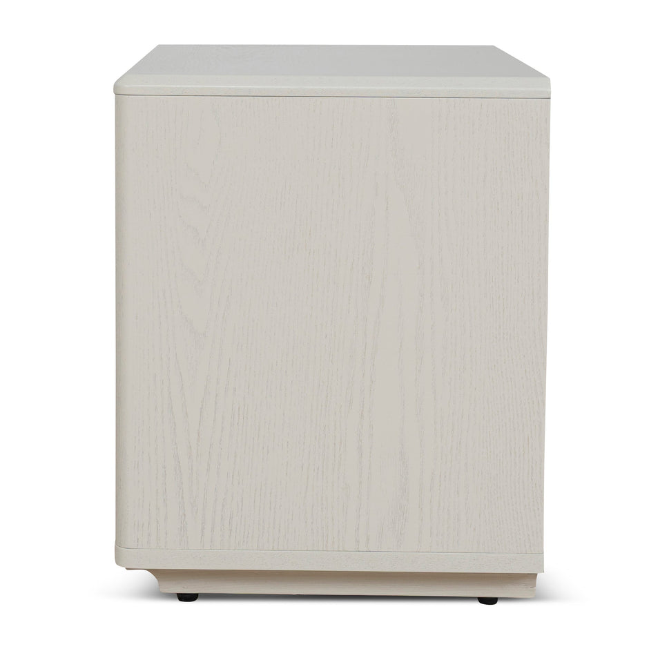 CST10176-DW 50cm Bedside Table - Ivory Oat