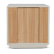 CST10176-DW 50cm Bedside Table - Ivory Oat