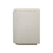 CST10179-DW 50cm Travertine Bedside Table - Ivory Oat