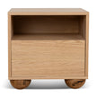 CST10215-KD 50cm Bedside Table - Natural