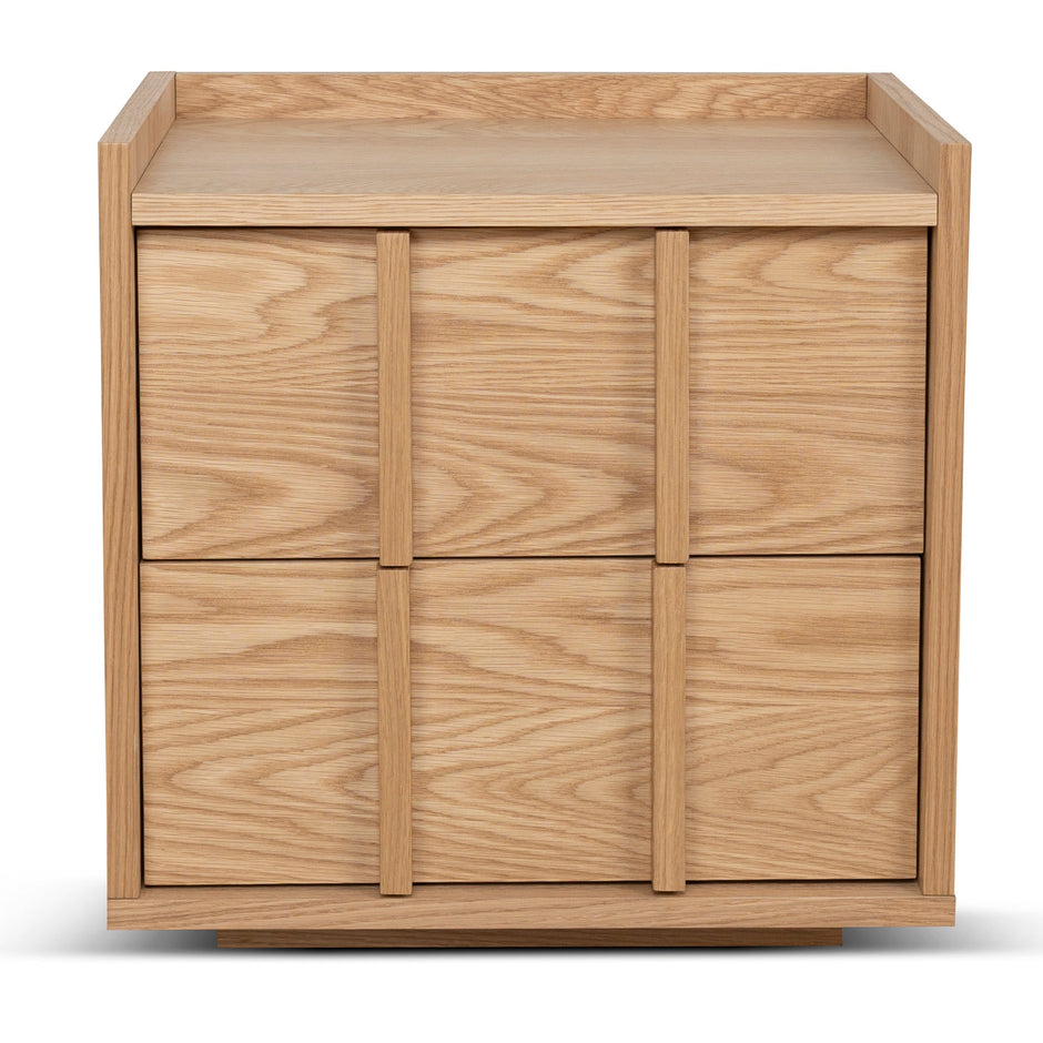 CST10216-KD 50cm Bedside Table - Natural