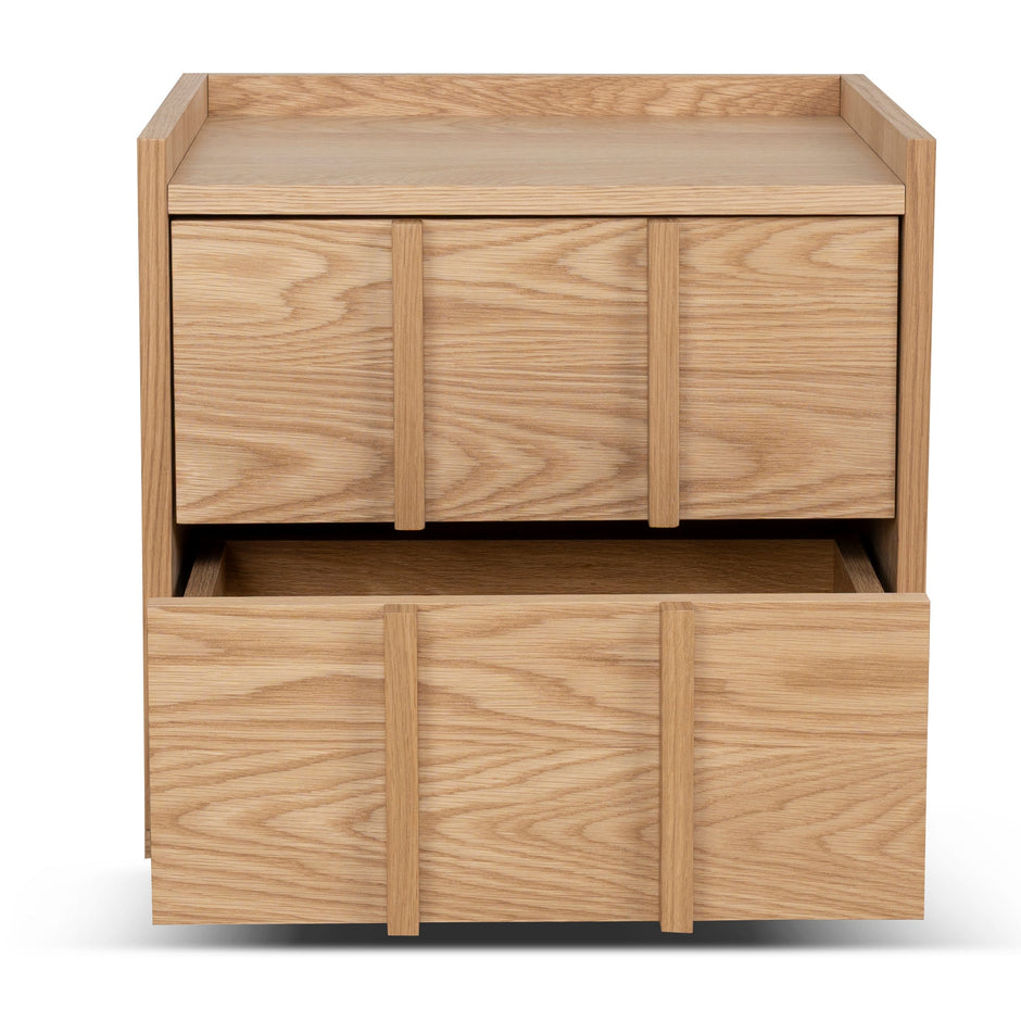 CST10216-KD 50cm Bedside Table - Natural